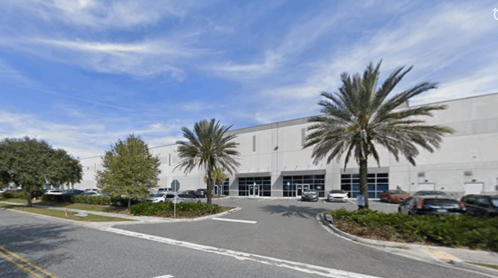 Front view of our building at 4345 Perimeter Industrial Pkwy, Jacksonville, FL 32219